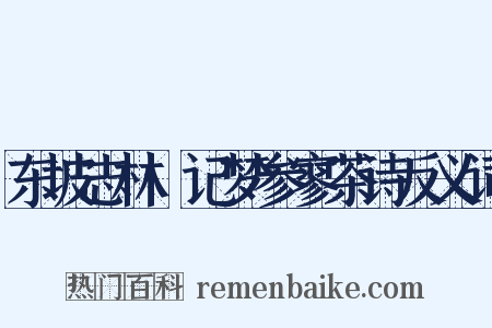 东坡志林·记梦参寥茶诗反义词是什么意思的图片